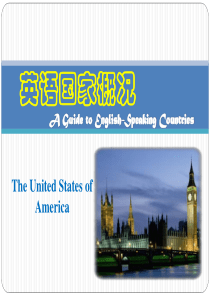 英语国家概况Chapter-9
