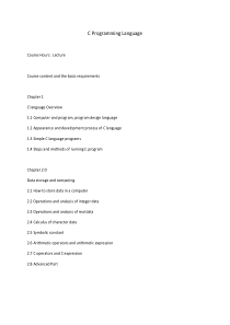C-Programming-Language(C-语言程序设计)