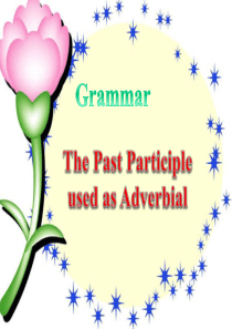 高中英语法语新人教必修五_Unit3_Life_in_the_future-Grammar[过去分词