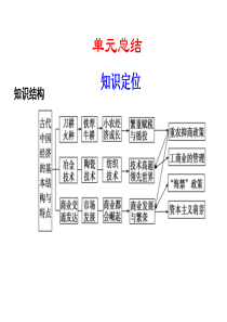 2011届高考历史一轮复习课件：第8单元 古代中国经济的基本结构与特点