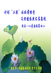 计划二孩孕前检查及保健不容忽视