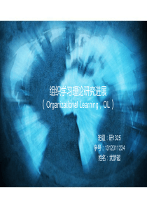 组织学习