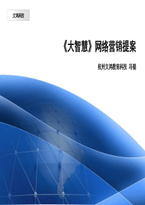 上海大智慧软件网络营销方案