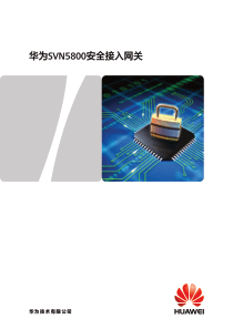 华为SVN5800安全接入网关彩页(详版)
