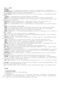 46曹龙骐《金融学》各章重要概念与思考题答案