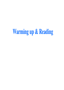 英语：Unit_1_Living_well(Warming_up_&_Reading)课件(新人教版