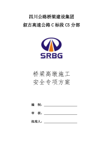 爬模施工安全专项方案--2