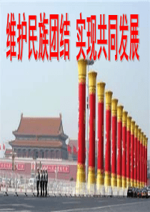 沪教版政治高二下《第二节 维护我国的民族团结》课件二