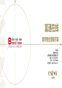 欧赛斯富通在线互联网金融数字全案整合全网营销策略案例