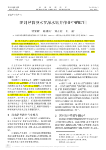 喷射导管技术在深水钻井作业中的应用
