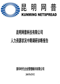 XX科技人力资源调查与诊断_