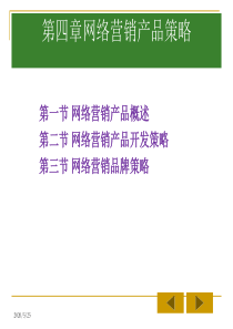 第四章 网络营销的产品策略
