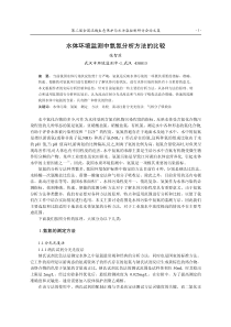 043.水体环境监测中氨氮分析方法的比较