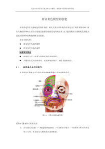 真实角色模型的创建