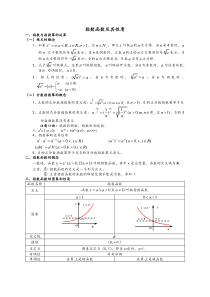 基本初等函数知识点及函数的基本性质