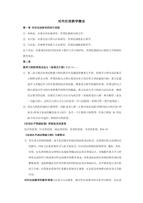 对外汉语教学概论-知识点整理修正版
