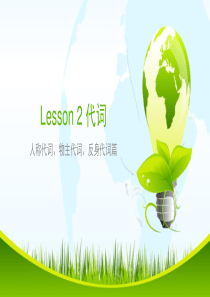 初中代词PPT