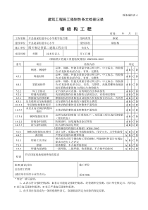 强制性条文--钢结构