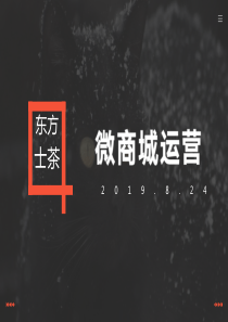 微商城运营思路