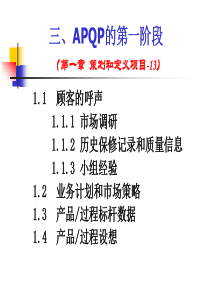 APQP的五个阶段解读