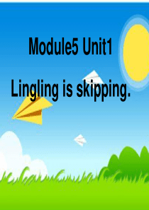 外研社一起点二年级下册Module5Unit1