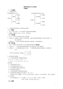 七、八年级数学定理、概念、公式总集[1]