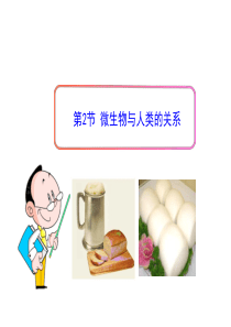 北师大版八年级生物上册18.2微生物与人类的关系