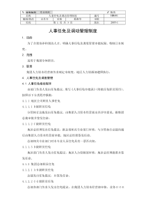 HR601人事任免及调动管理制度