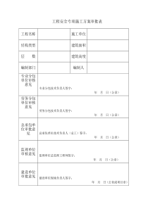 高支模安全专项施工方案定稿