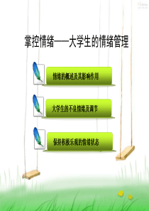 控制情绪大学生的情绪管理