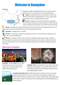 Welcome-to-Guangzhou-(广州介绍英文版-适合给外籍人士)