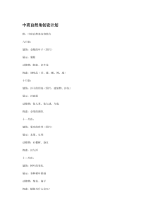 中班自然角创设计划省示范幼儿园中班语言教案