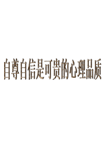 主题班会自尊自信是可贵的心理品质ppt心理身体健康主题班会课件PPT