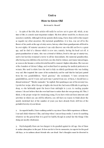 Unit-9-How-to-Grow-Old-课文翻译