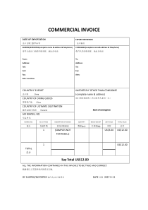 COMMERCIAL-INVOICE-商业发票