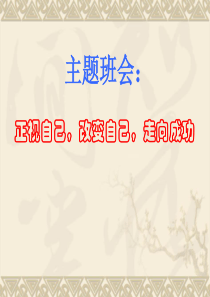 高中主题班会集共8个主题班会课件PPT