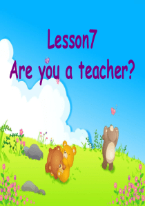 新概念英语第一册Lesson7---10