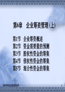 企业筹资管理(上)