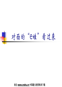 企业管理--EVA管理体系介绍--对面的“e娃”看过来(PPT 44页)