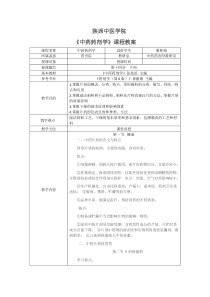 中药颗粒剂教案
