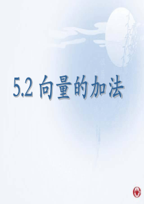 向量的加法PPT