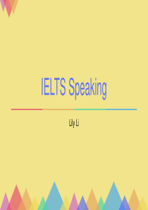 IELTS-Speaking