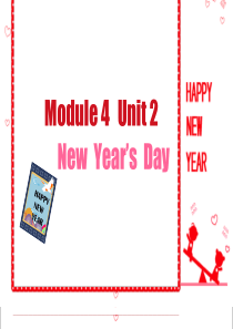 牛津上海版英语1年级下册Unit-2-New-Year‘s-Day