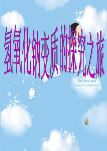 氢氧化钠变质的探究之旅