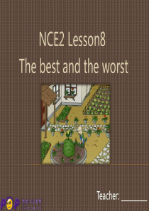 NCE2-L8新概念二2课