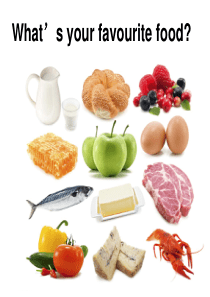 三年级下英语课件-Unit-4-Whats-your-favourite-food-湘鲁版