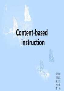 Content-Based-Instruction总的