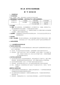 第九章-竞争性市场营销战略
