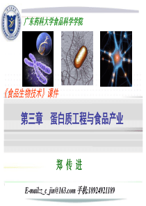 食品生物技术导论-蛋白质工程与食品产业