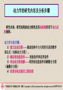 结构动力学-总复习